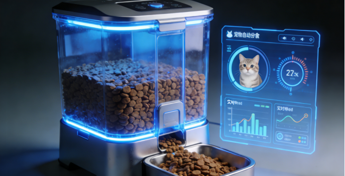 宠物AI大模型“看懂”宠物进食：宠智灵为智能喂食器装上智慧大脑