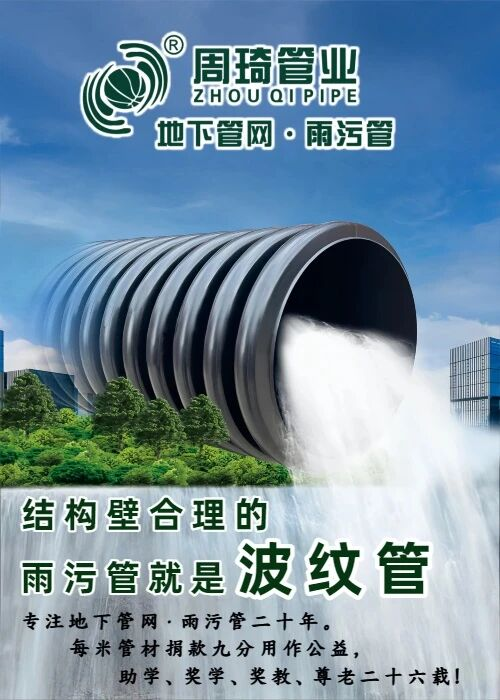 【“周琦管+”产品矩阵】 周琦管业16 大雨污管品类：分类指南（市政、非开挖、配套全覆盖）