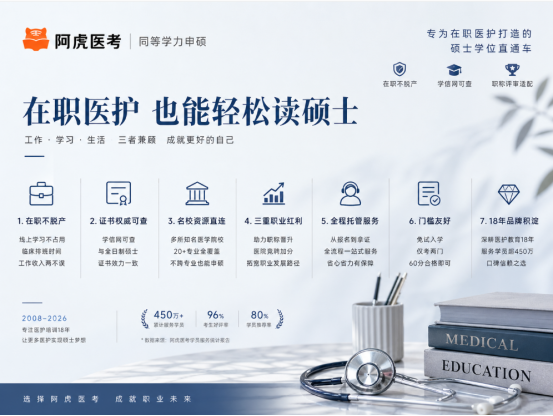 阿虎医考同等学力申硕靠谱吗？一名护士长的观察：为什么越来越多人选择这条路