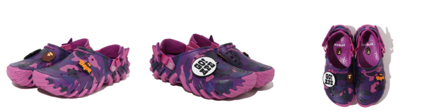 BAPE®︎ × CROCS 2026春夏系列