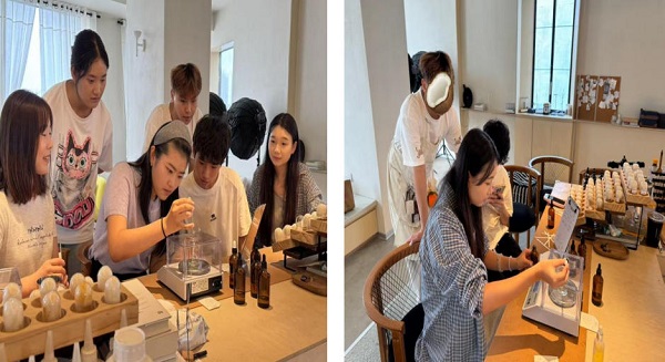 时蕴香舍团队实地走访浮迹香水，校企携手探索海南香料产业化新路径