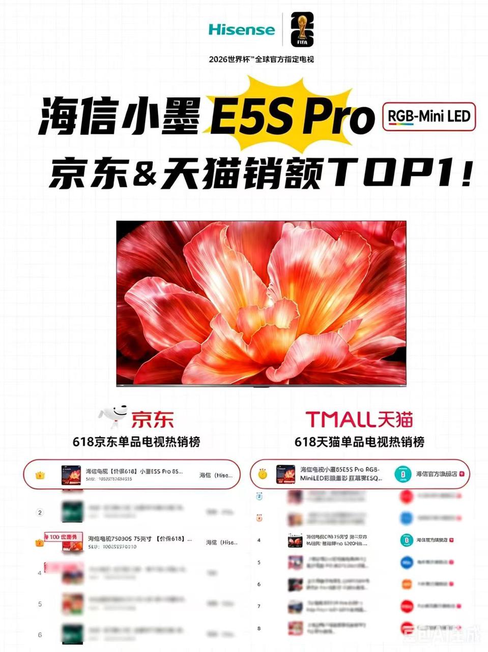 618 销量第一名背后的秘密：阳光客厅选购指南与海信小墨 E5S Pro 深度解析