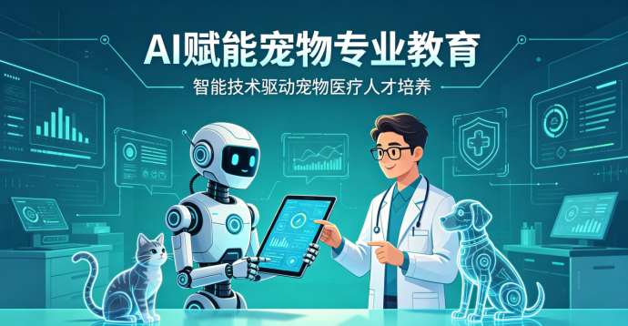 宠智灵宠物AI大模型：构建教学、实训、科研一体化教育平台