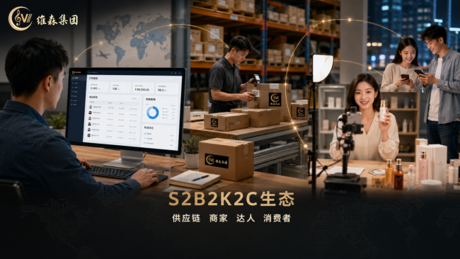 维森跨境电商推动供应链与短视频融合 打开全球消费市场新通道