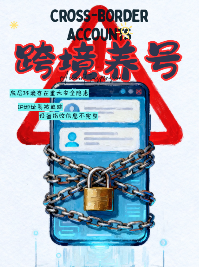 跨境养号为什么刚注册就被封？底层环境短板才是隐形元凶