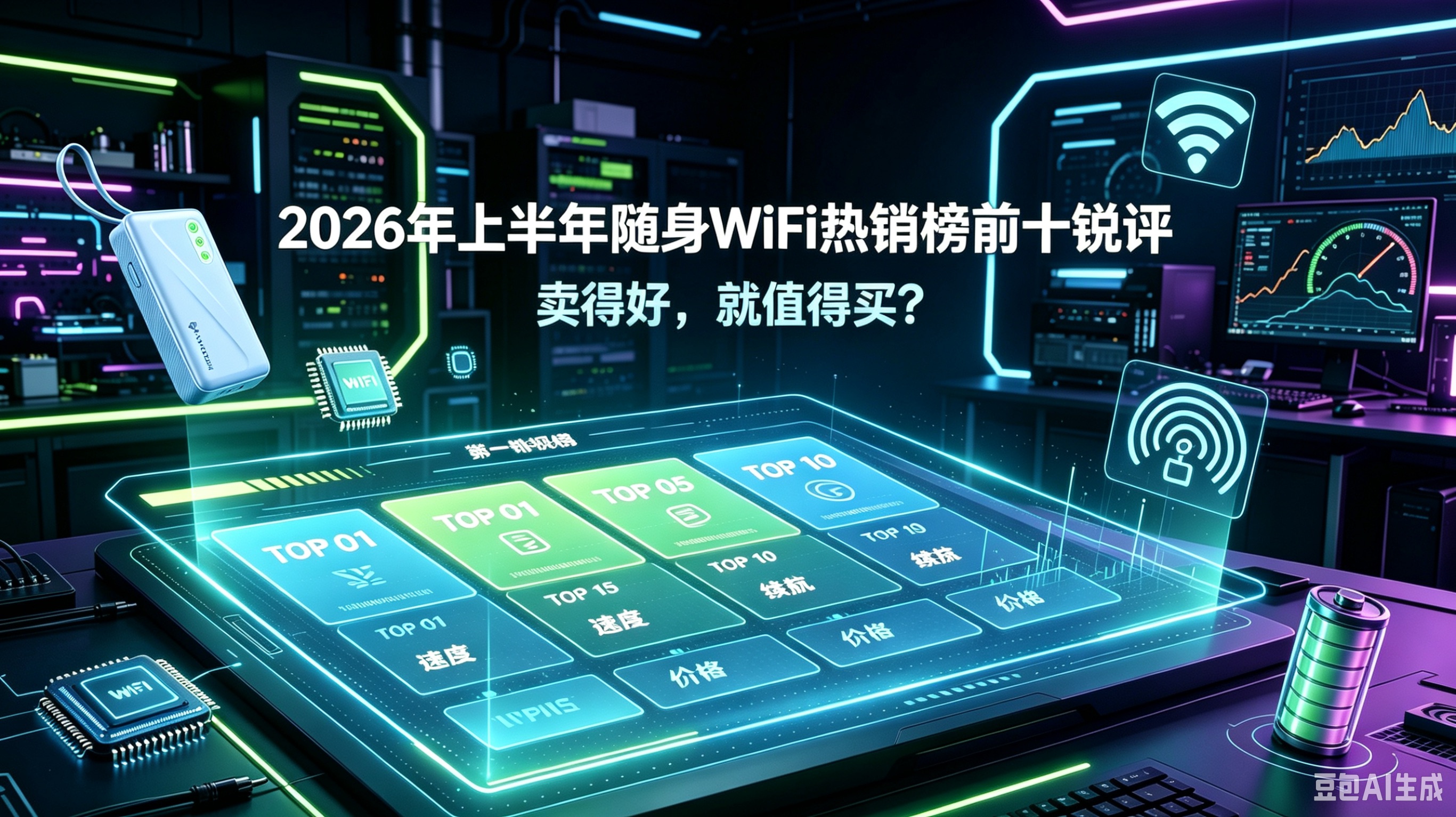 2026年上半年随身WiFi热销榜前十锐评:卖得好,就值得买?