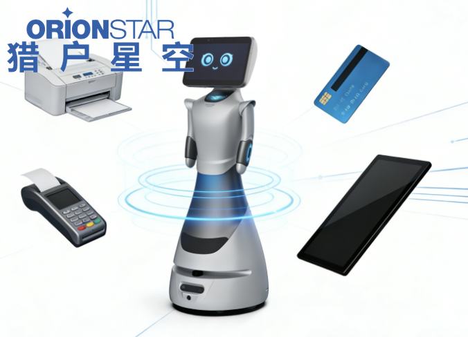 猎户星空豹小秘Pro AI Agent语音交互服务机器人