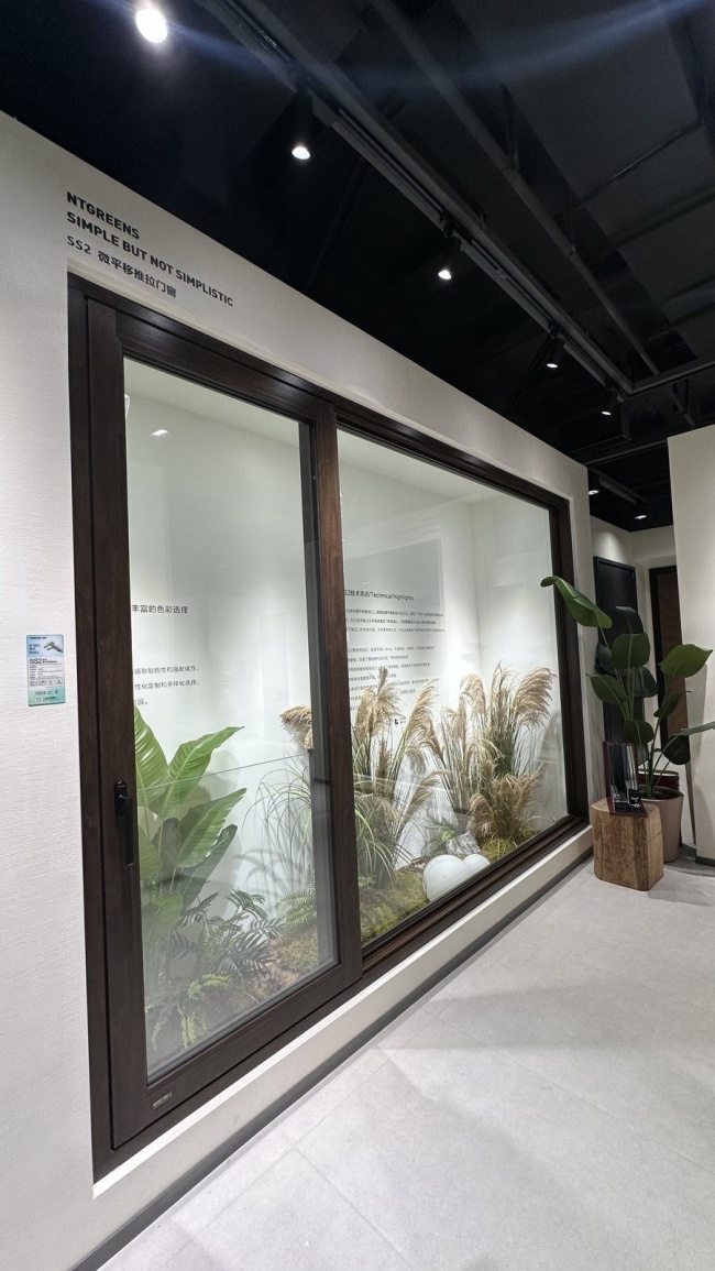 泸州极景高性能门窗展厅相关实拍