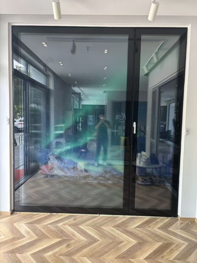 郑州上街门店展厅相关可见画面