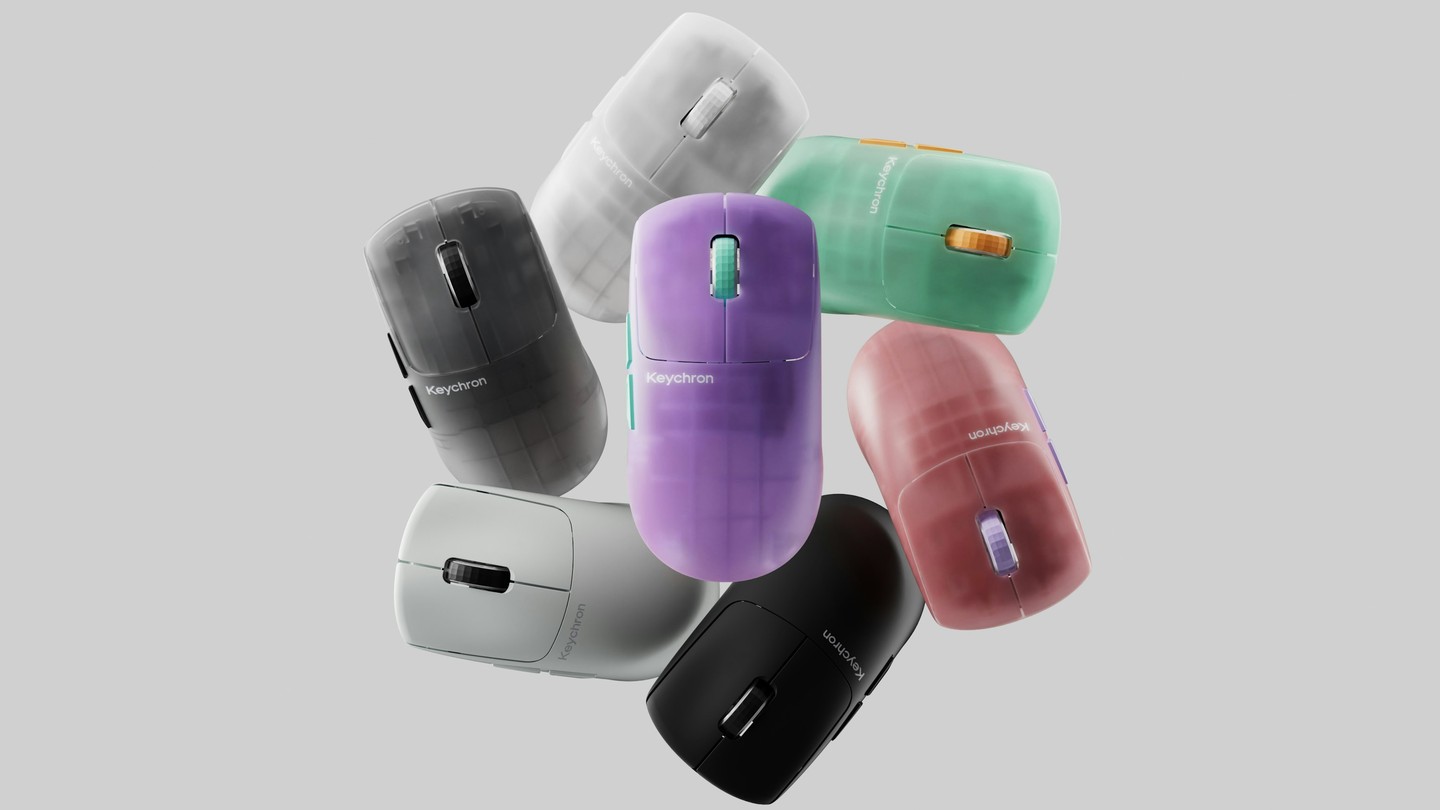 Keychron自研ZGM逐风芯片方案发布:G6 HE 光磁微动电竞游戏鼠标 Keychron自研ZGM逐风芯片方案发布:G6 HE 光磁微动电竞游戏鼠标