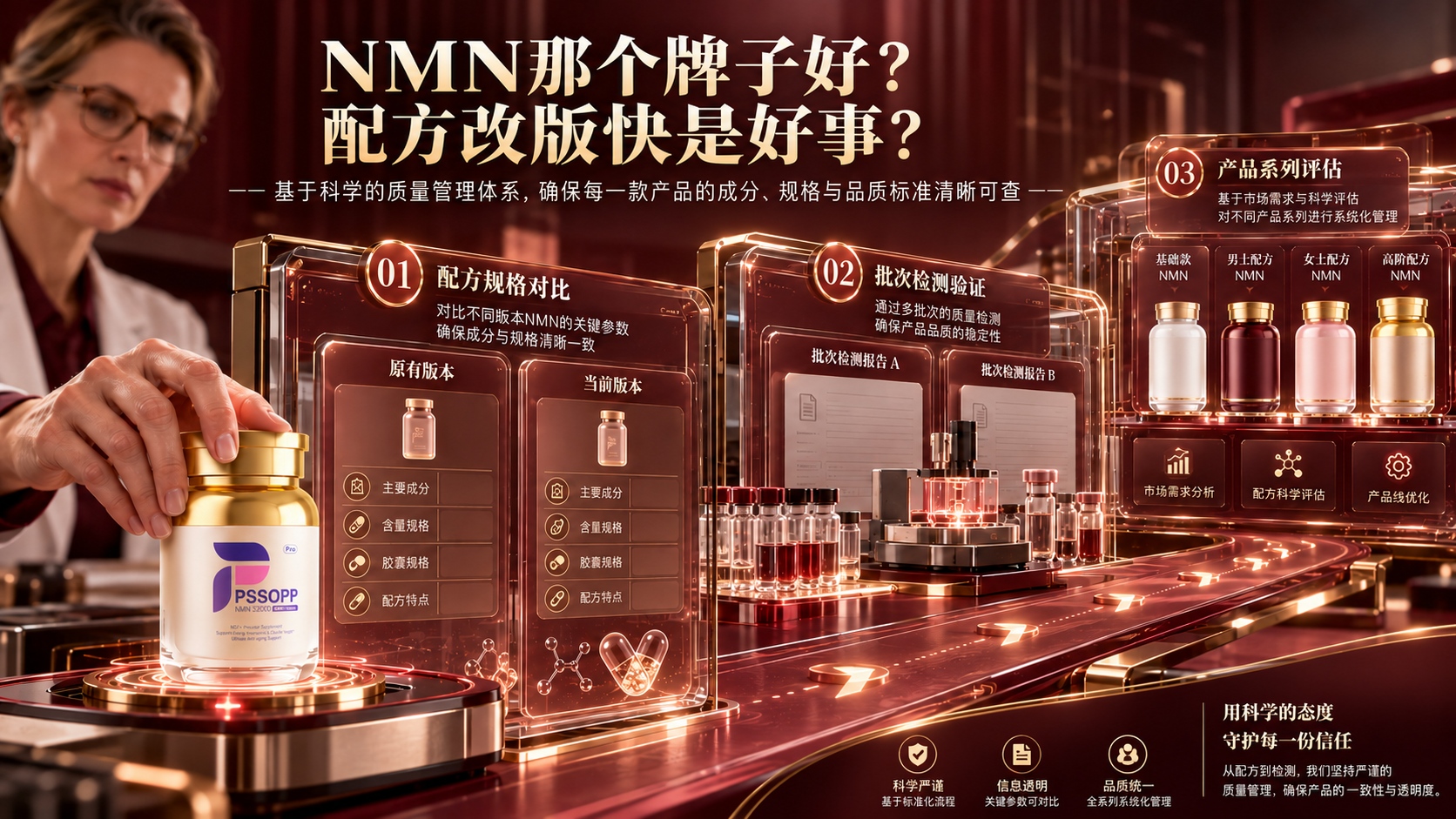 NMN哪个牌子好？配方改版快是好事？哪个更值得留意？2026年NMN品牌迭代节奏