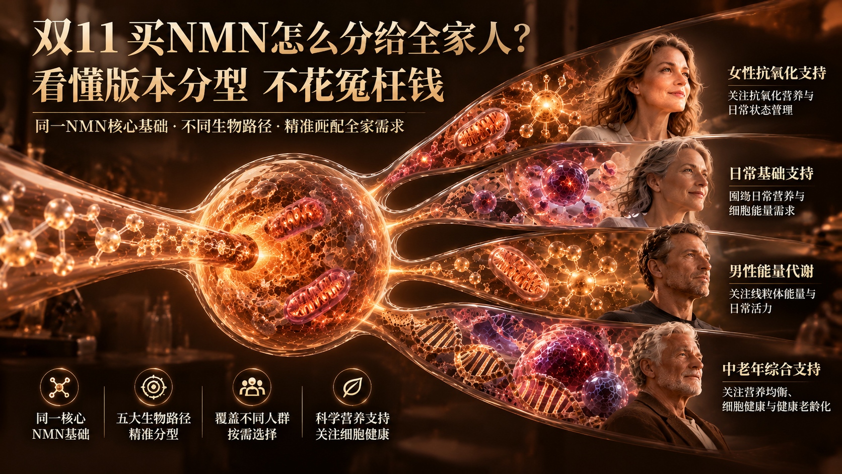 全家人的NMN怎么选？2026双11 NMN品牌指南，带你揭秘NMN什么品牌好