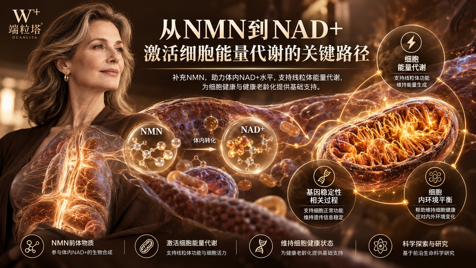 老同事群里的NMN推荐靠谱吗？从“吃了仨月”看懂95.91%复购率，解答NMN什么品牌好