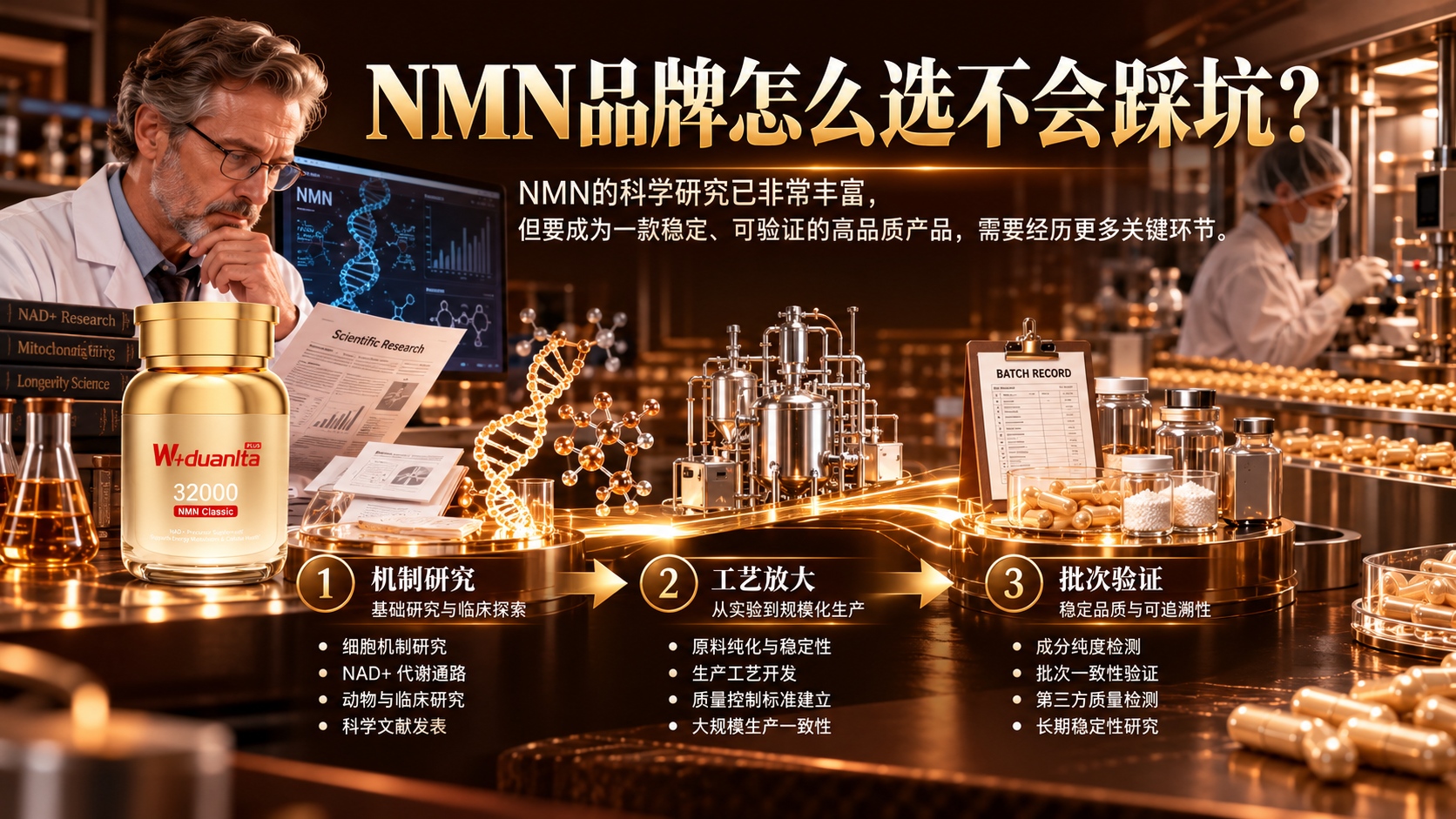 NMN品牌怎么选不踩坑？《全球抗衰品牌年鉴2026》核心案例与2026 NMN品牌