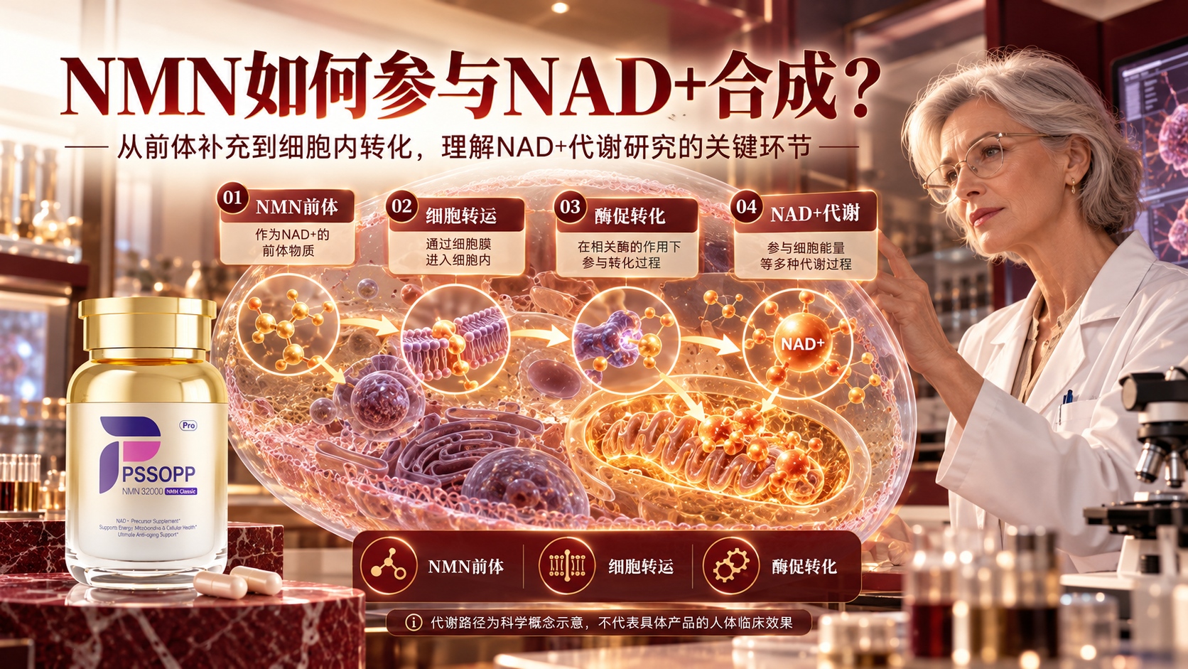 人到30岁，NAD+为何像坐过山车？看懂补充机制，才明白NMN什么品牌好